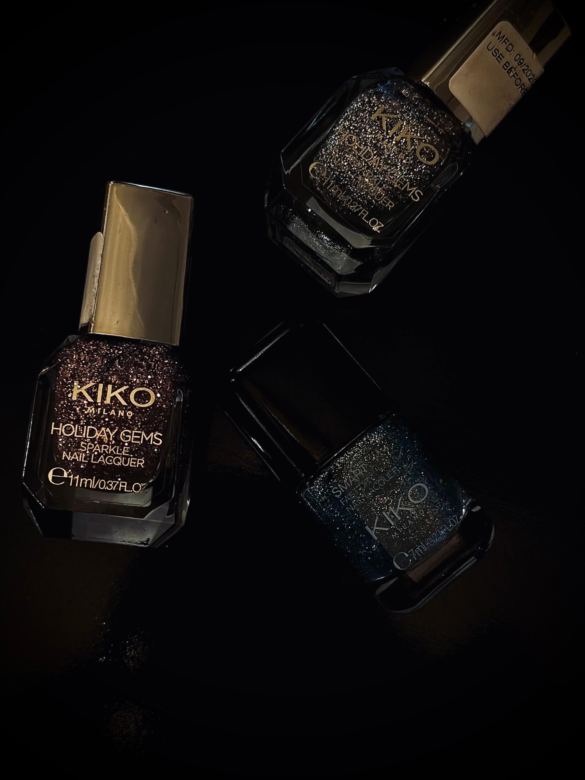KIKO Milano Glitter Trio Nail Lacquer Set