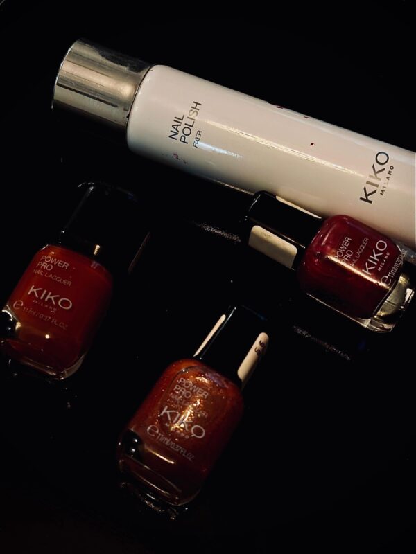 KIKO Power Pro Trio + Nail Polish Fixer Set